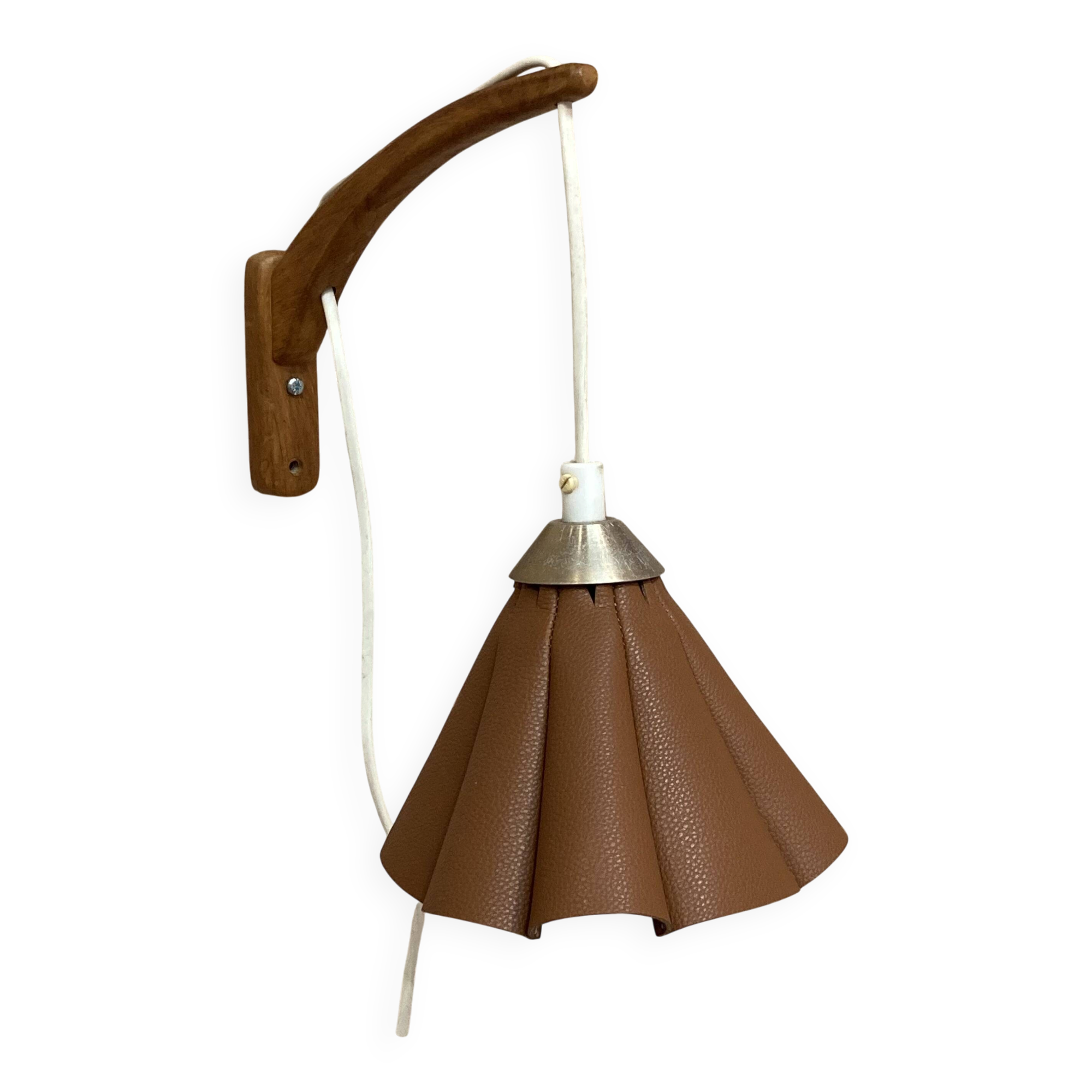Scandinavian wall lamp design 1950.