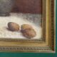 Painting 1934 "the jug with fruit" signed j.uteza