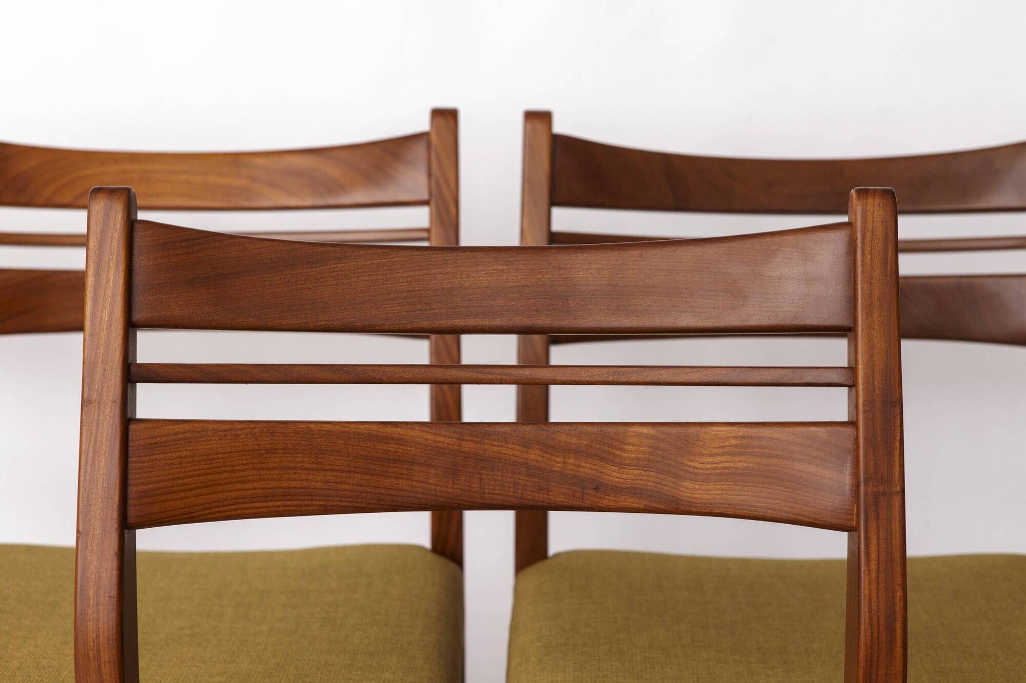 Set of 4 Vintage Teak Dining Chairs by Habeo, Germany – 1960s Mid-Century