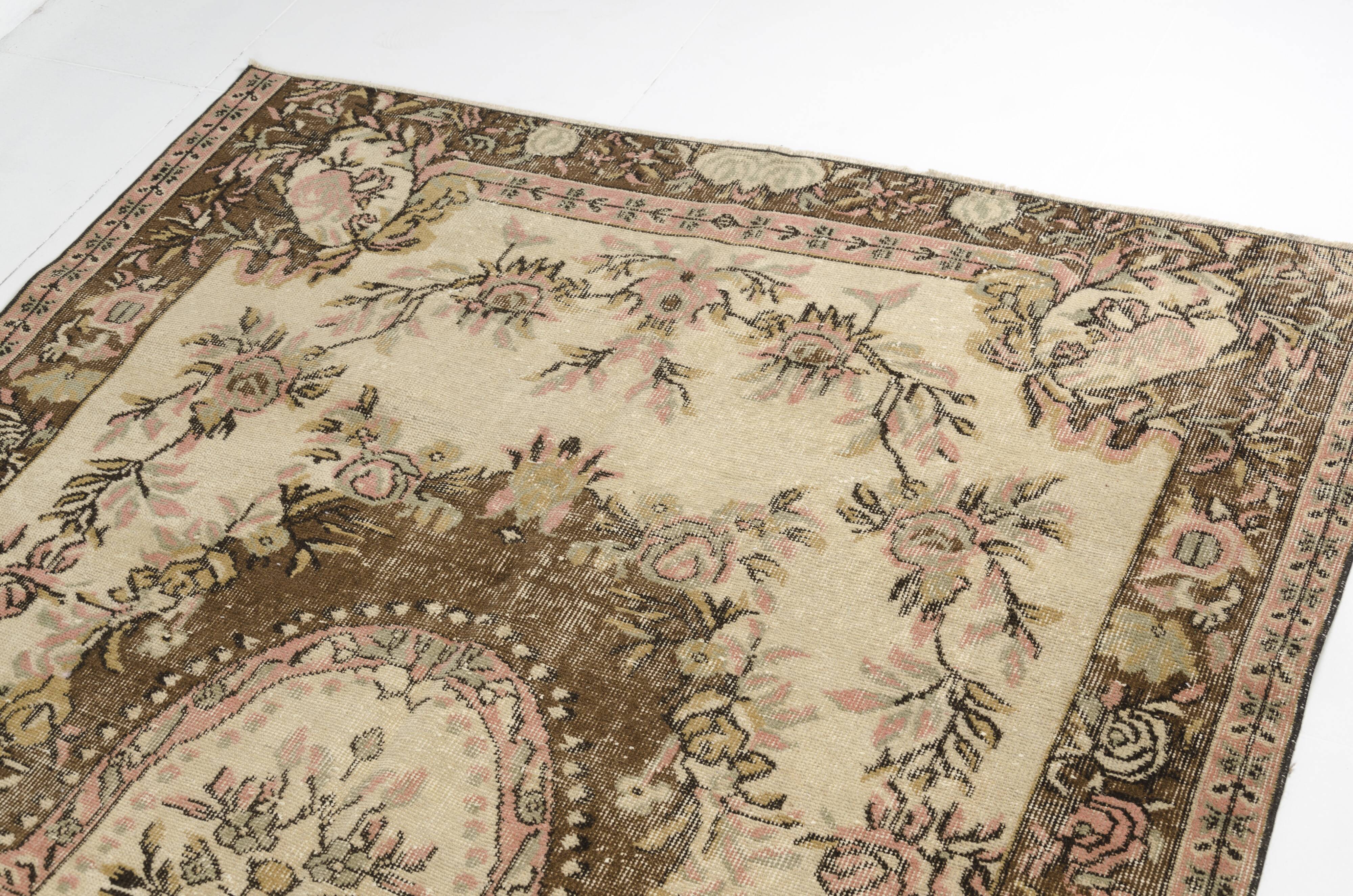 one A kind Of Vintage Turkish Area Rug sku-2020