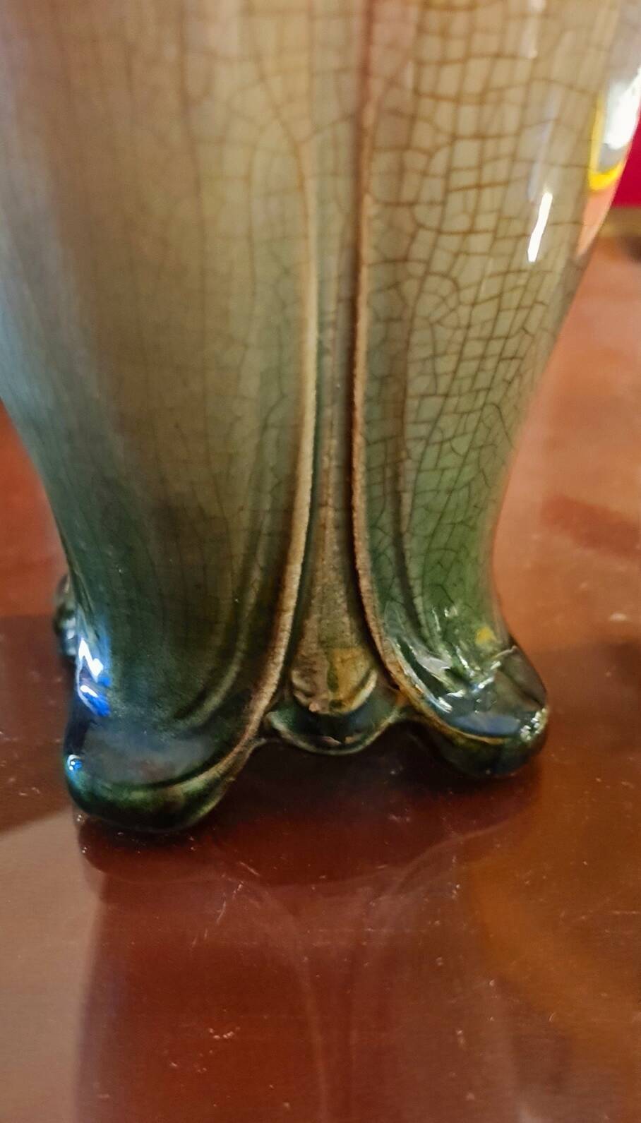 Large earthenware vase (1900) Art Nouveau De Bruyn