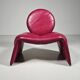 Calypso pink chaise longue by Vittorio Introini for Saporiti, Italy, 1970.