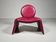 Calypso pink chaise longue by Vittorio Introini for Saporiti, Italy, 1970.