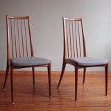 Dining chais by ernst dettinger, set of 2