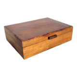 Old wooden box sewing 36x26cm