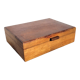 Old wooden box sewing 36x26cm