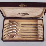 6 Silverplated teaspoons