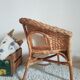Children's chair in natural fibers