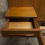 Scandinavian bed 1960 teak