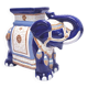 Large ceramic elephant blue plant holder