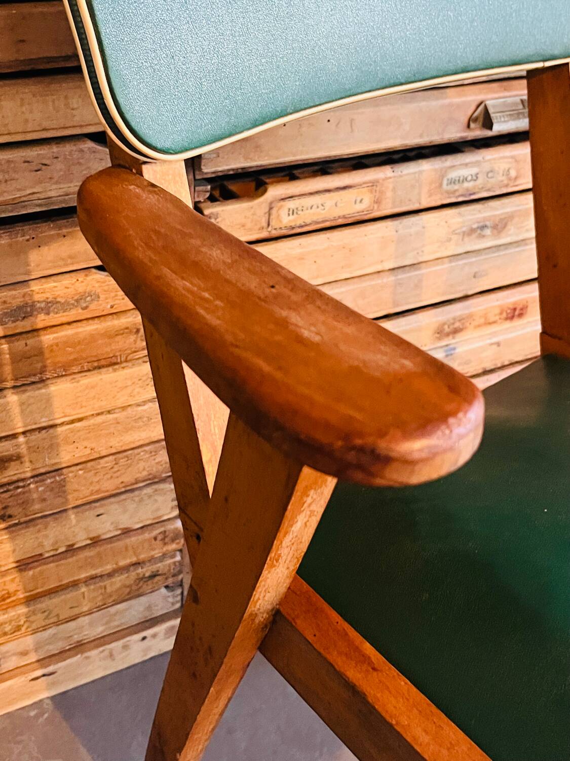Bridge chair from the 50s