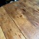 Dining table with 2 wooden leaves ⌀ 120 cm
