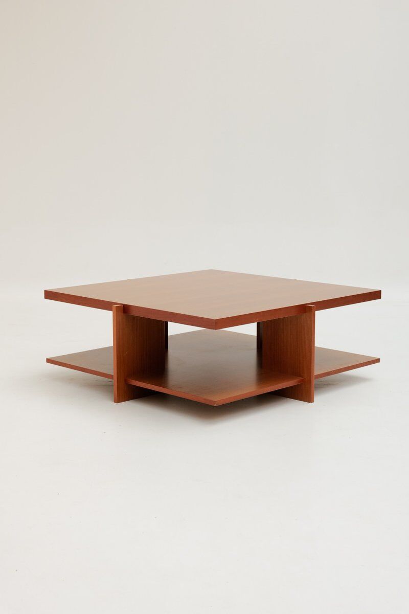 Table basse par Frank Lloyd Wright pour Cassina, années 1990