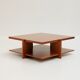 Table basse par Frank Lloyd Wright pour Cassina, années 1990
