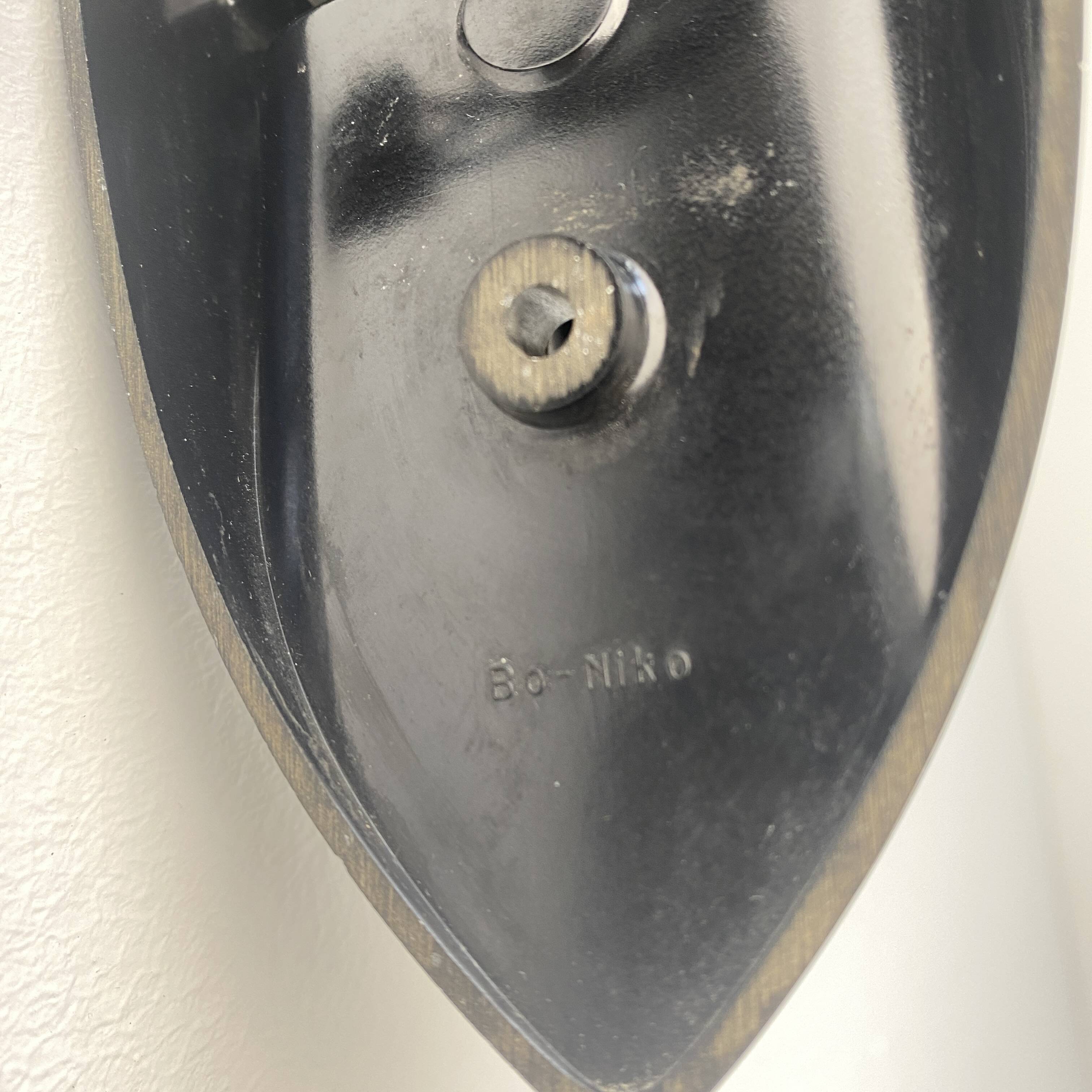 Lot of 3 old vintage “bo niko” wall lights