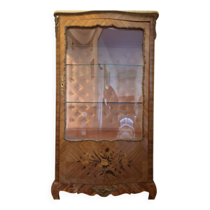 Vitrine style luois xv - marquete