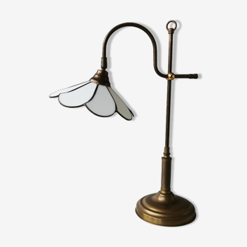 Lampe de table vintage, seventies dans le style Tiffany