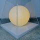 Pyramid & Glass Sphere Table Lamp By Harco Loor For Harco Loor Design, The Netherlands 1980S