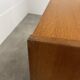 Commode pieds compas années 50 bois blond
