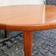 Table design scandinave en teck années 70