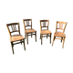 Set de 4 chaises de bistrot Luterma