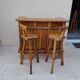 Stools and bar by Olavi Hanninen for Mikko Nupponen 50s 60s