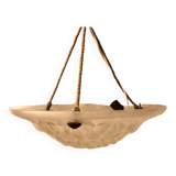 Frosted glass washbasin suspension