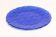 Vintage dark blue decorative plate in glass, Italy, 1960s.