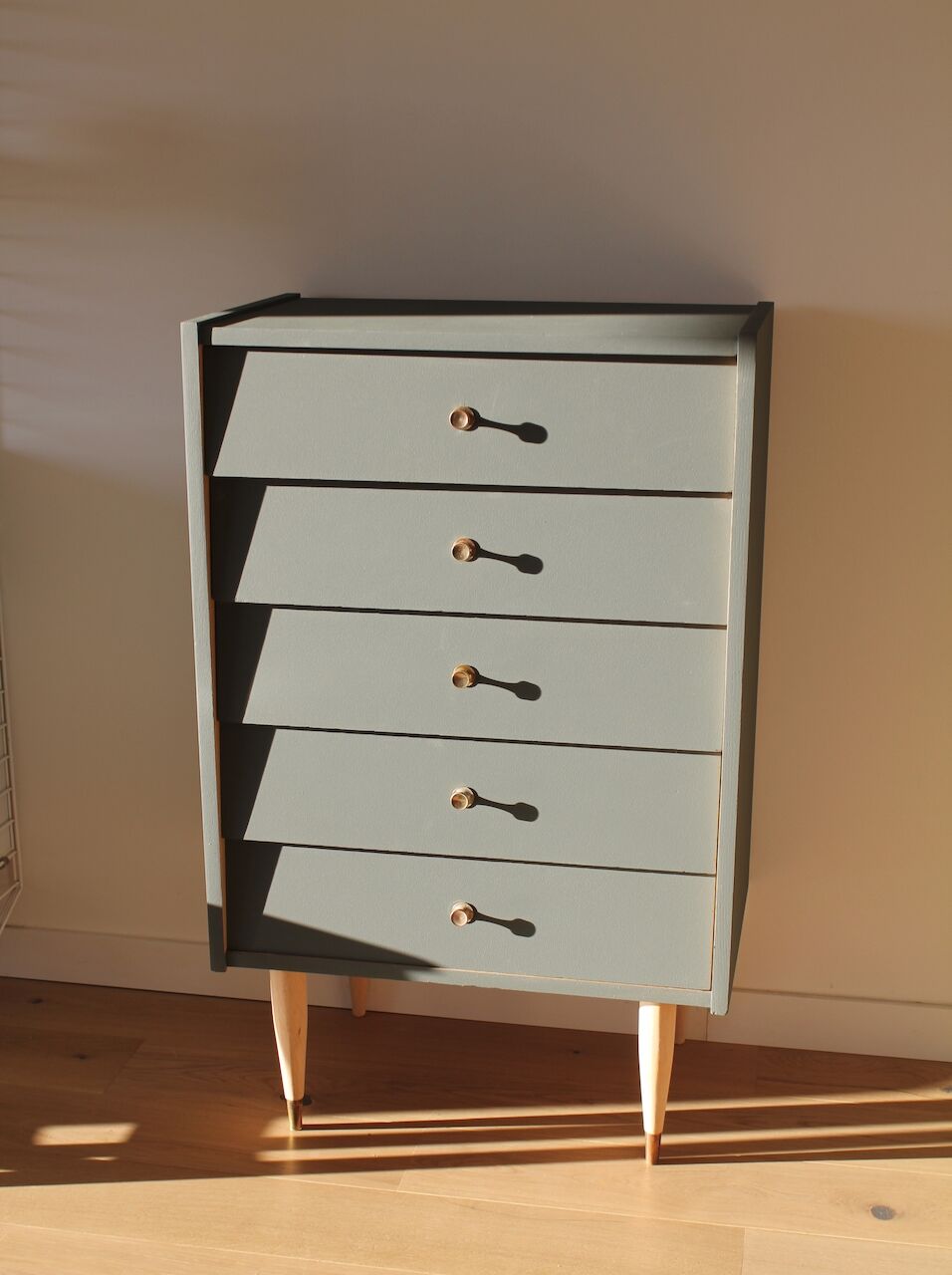 Repainted vintage dresser