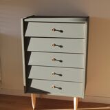 Repainted vintage dresser
