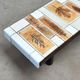 Roger Capron white ceramic coffee table