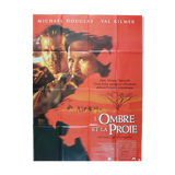 Affiche cinema L'ombre et la proie 120x160