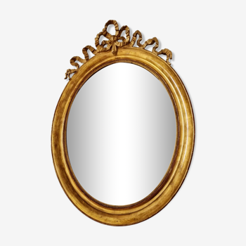 Miroir ovale Louis XVI 102x75cm