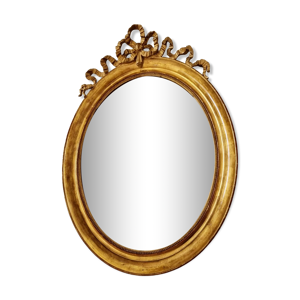 Miroir ovale Louis XVI 102x75cm