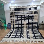 Handmade wool Berber rug 300X200 cm