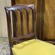 Pair of French mahogany chairs late 19th century