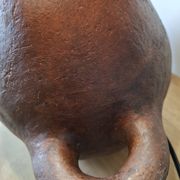 Lampe en terre cuite ancienne