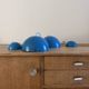 Vintage set of 2 Louis Poulsen Flowerpot - Verner Panton - Danish design lamps