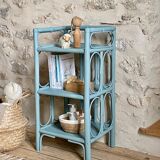 Rattan shelf