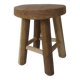 solid wood stool