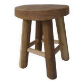 solid wood stool