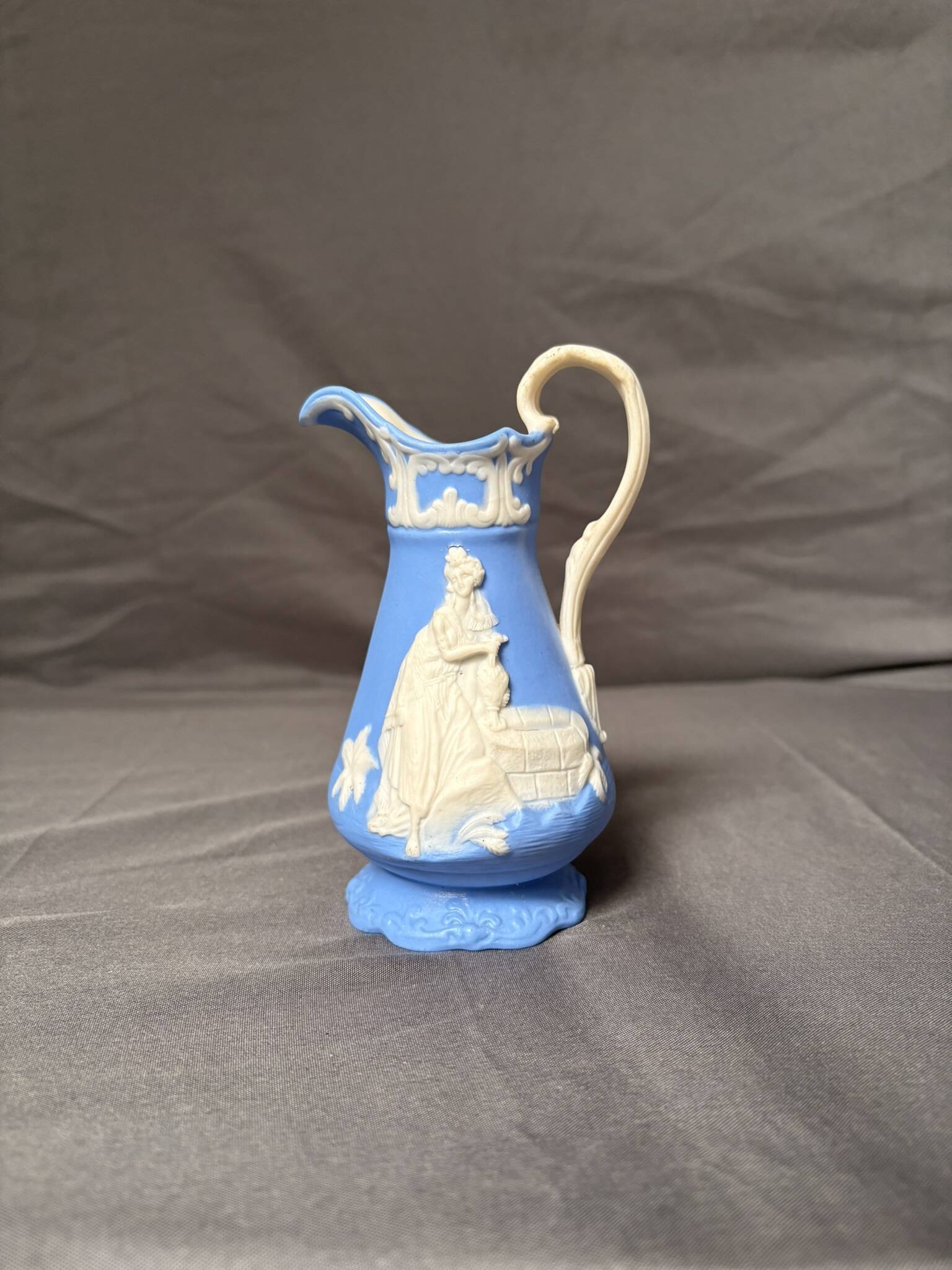 Cruche, pichet, vase en porcelaine victorienne Sam Alcock