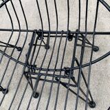 Paire de fauteuils Cees Braakman Combex Wire Pastoe