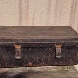Trunk metal box military suitcase