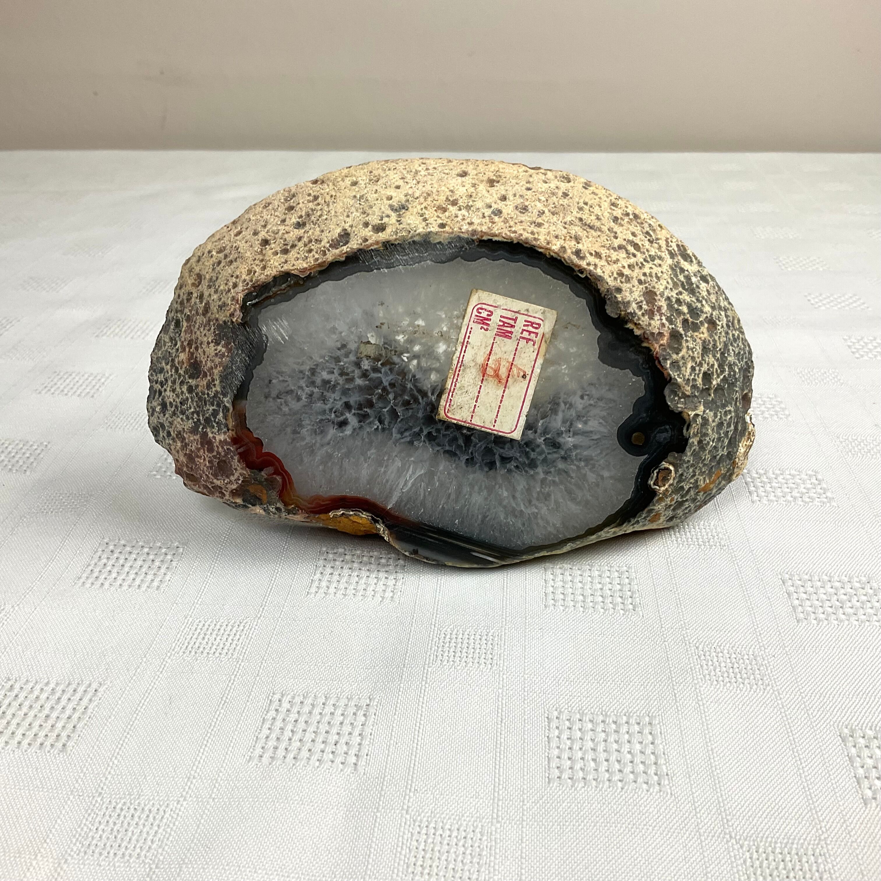 Agate natural stone ashtray