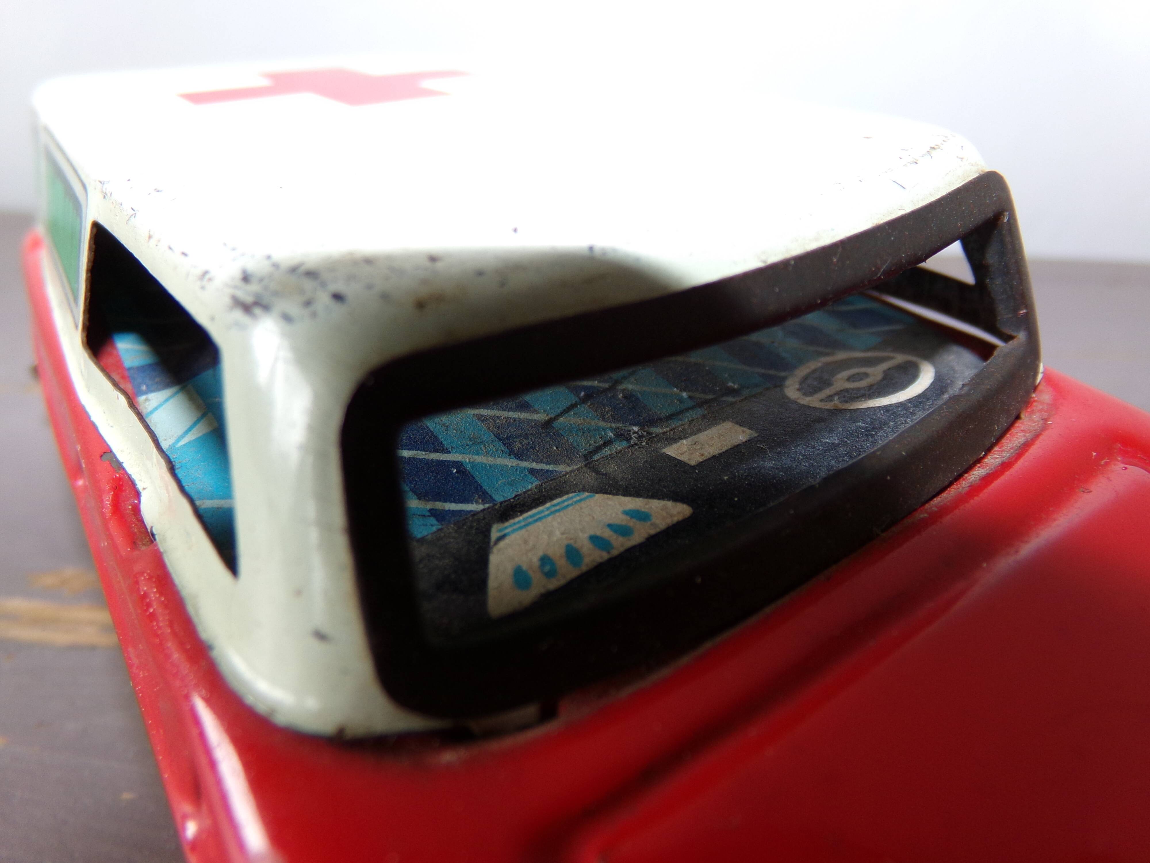 Car ambulance in sheet metal