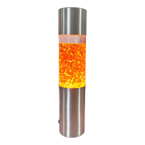 Lampe lave à paillettes années 70