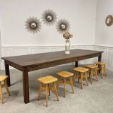 Large 1930s monastic-style table