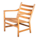 CH44 armchair in beech and natural paper cord by Hans J. Wegner for Carl Hansen & Søn, 1960s