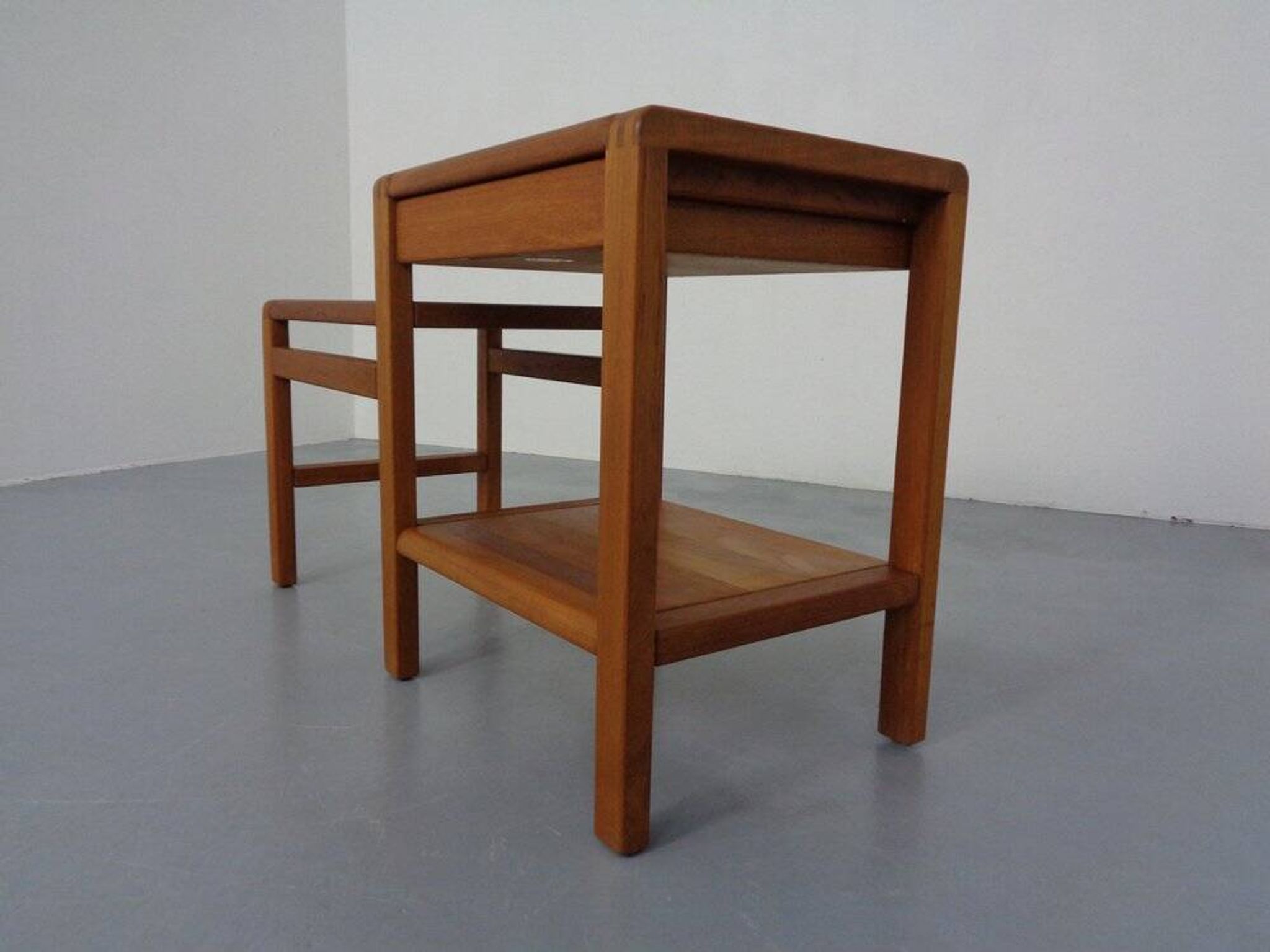 Teak Side Table with Drawer from Salling Stolefabrik Durup, 1970s